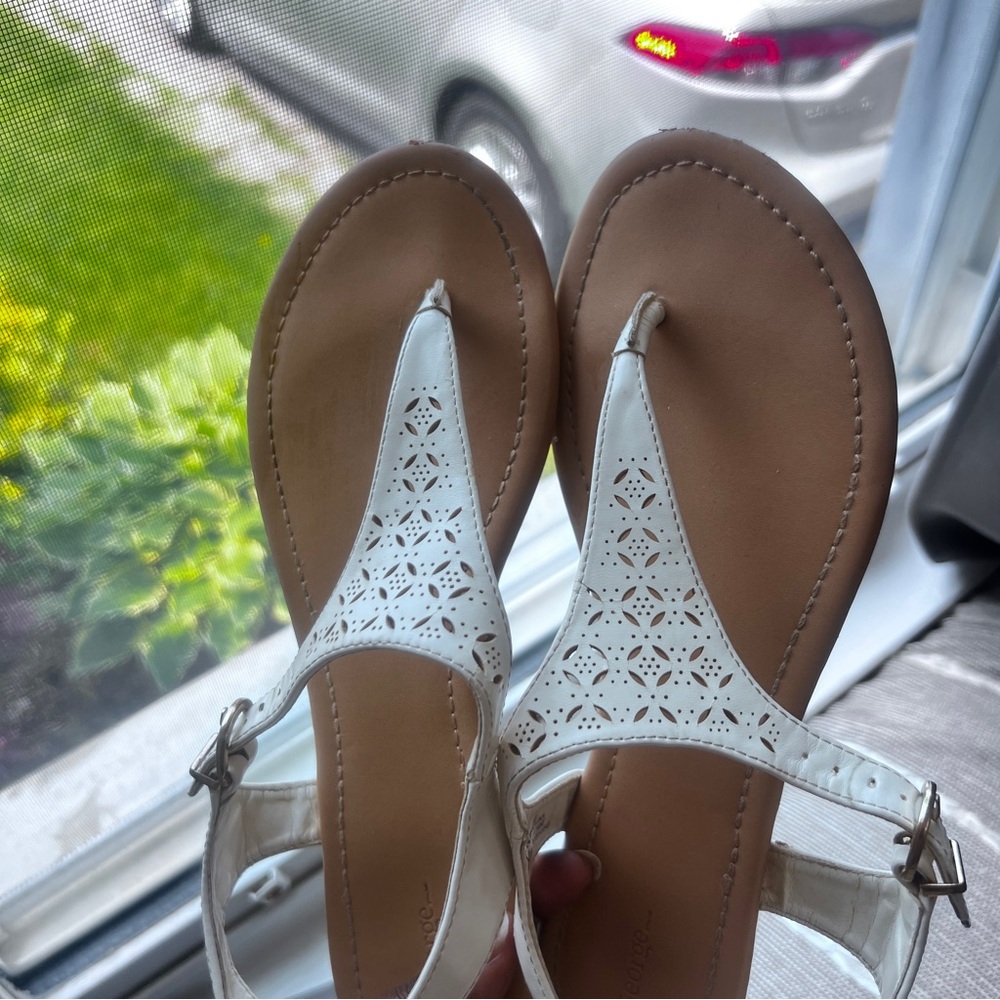 George White Sandals